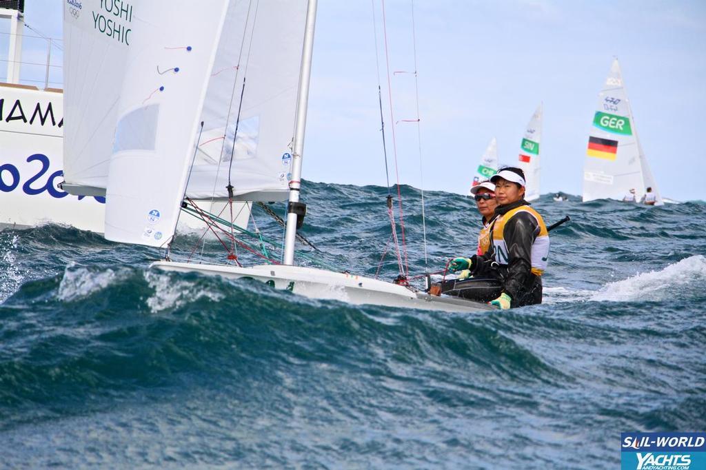 Japanese Womens 470 crew lie in second overall - Day 4 - August 2016 060 © Richard Gladwell www.photosport.co.nz